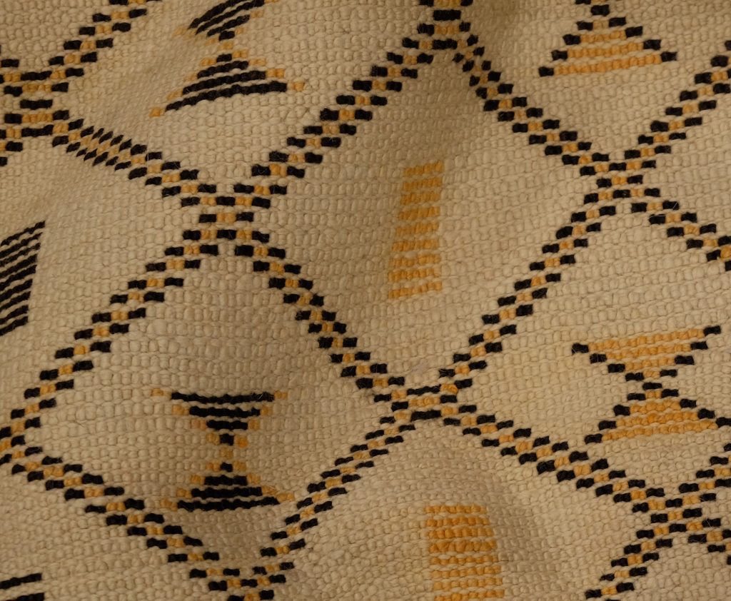Authentic Beni ourain rug, 9.9x6.5 ft, Art Deco Rug, Wool Moroccan rug, Vintage Beni Ourain rug, Handmade Berber Rug, Beniourain